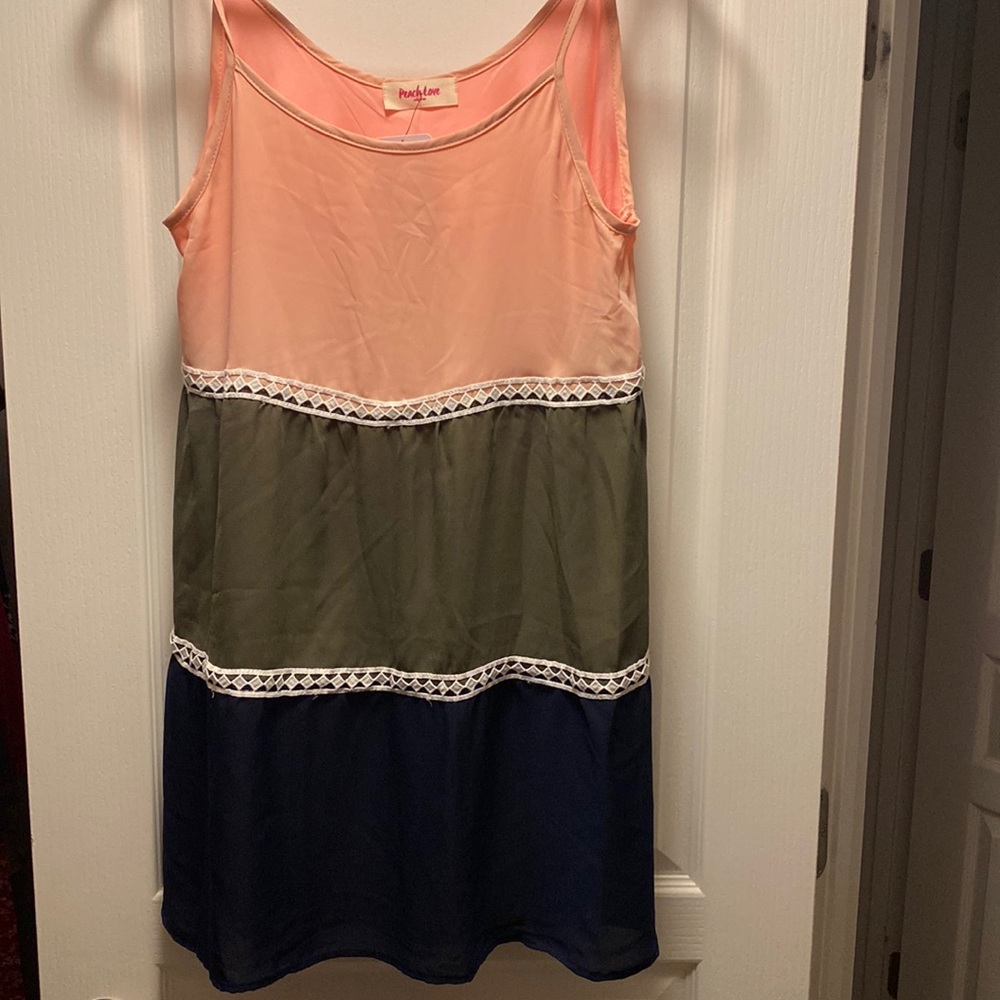 Spaghetti strap sundress with lining - Medium